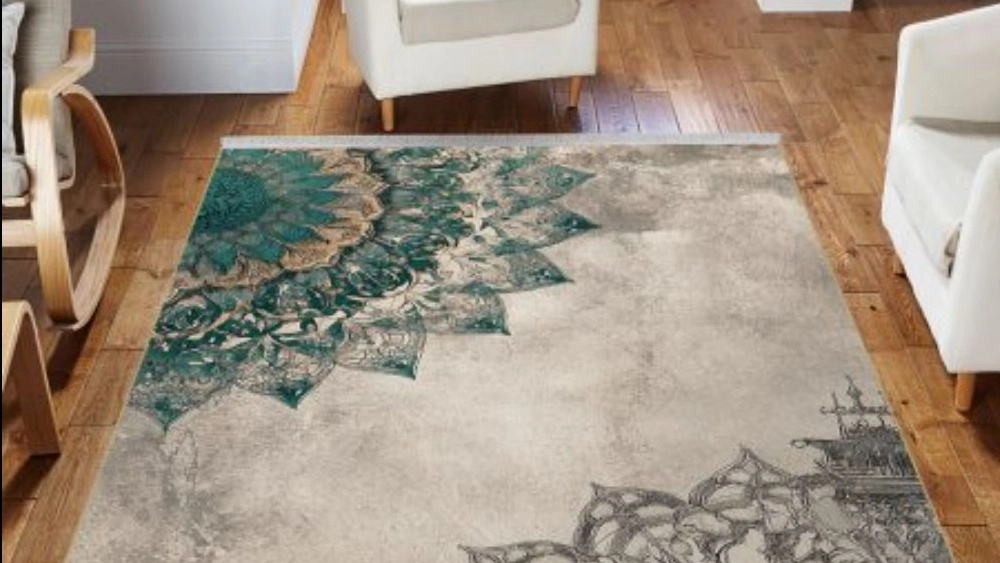 Deco Puzzle Group Print Carpet Sale